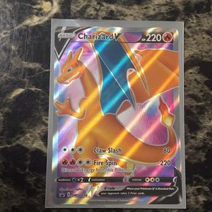 Charizard V Full art promo card SWSH050 Mint
